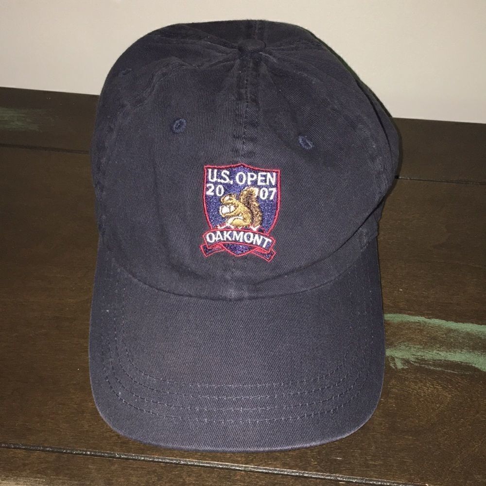 Oakmont 2007 US Open Navy Blue Vintage Golf Cap